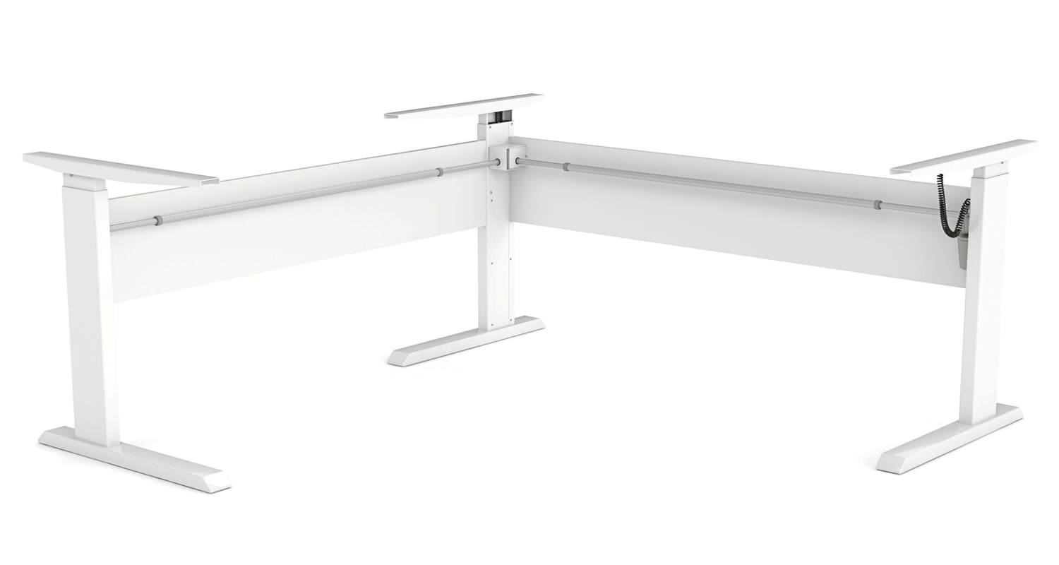 Axis Corner Height Adjustable Desk Frame