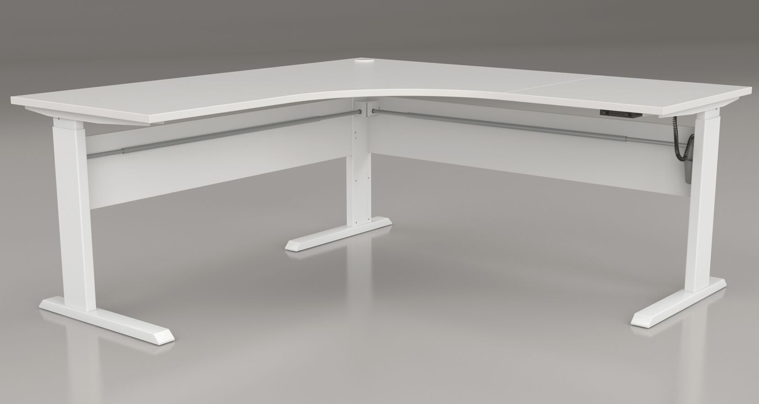 Axis Corner Height Adjustable Desk