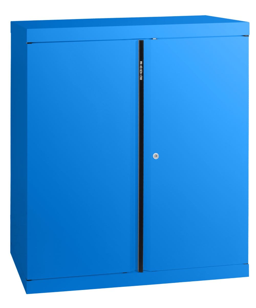 Statewide Deluxe 1020 High Stationery Cabinet Blaze Blue