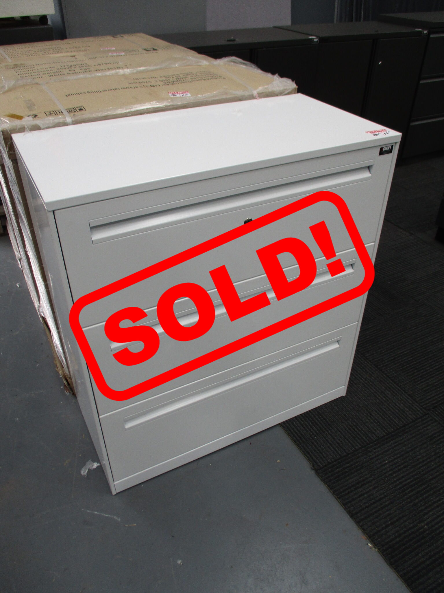 New Dexion 3 Drawer Lateral Filing Cabinets $450