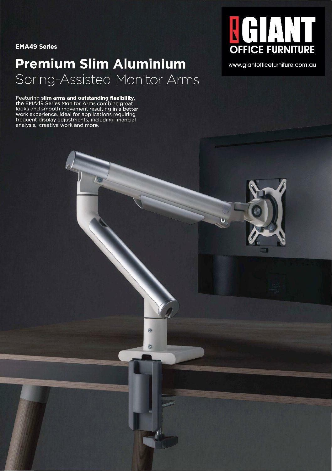EMA49 Monitor Arms