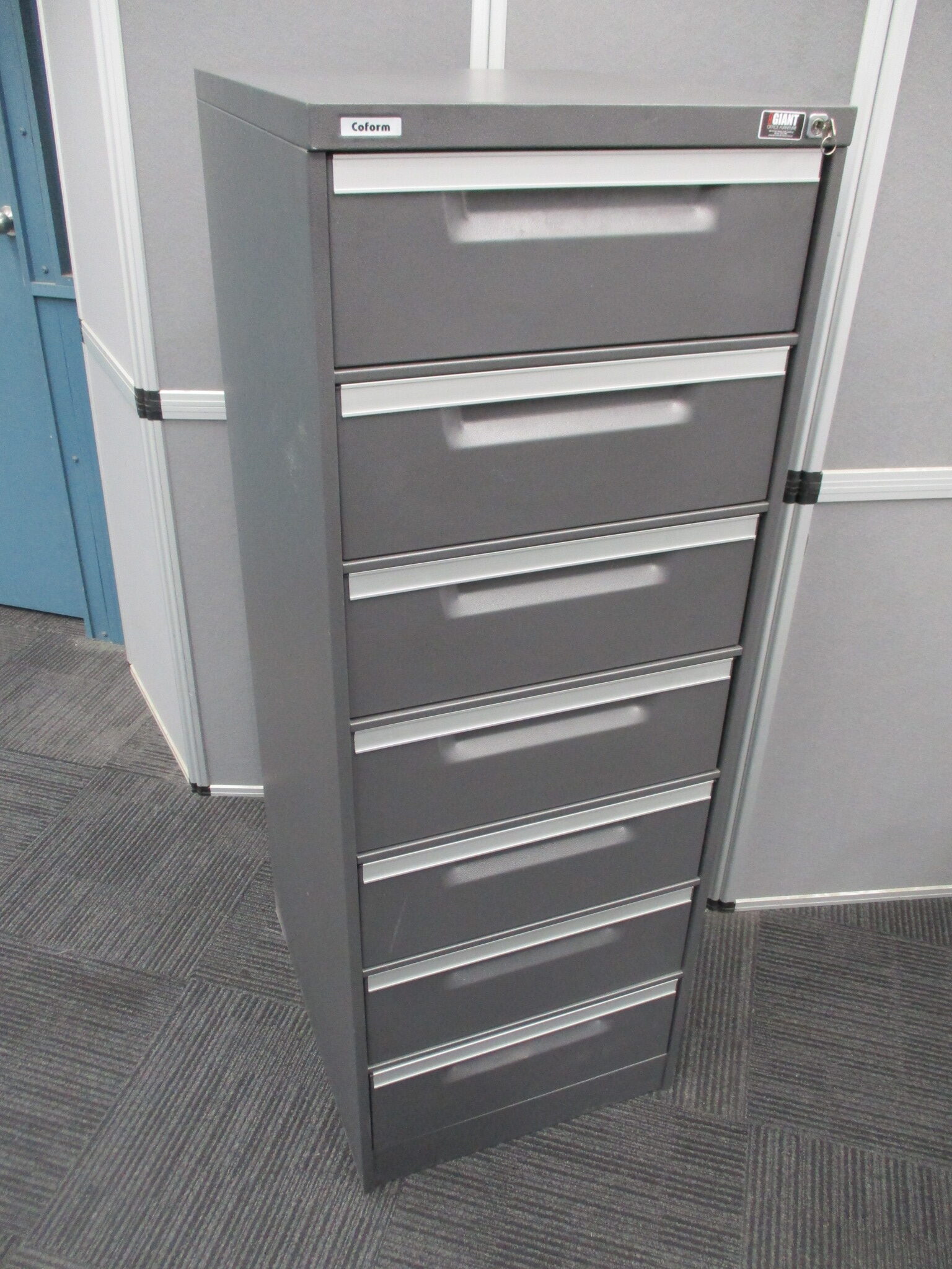 Coform 7 Drawer Card File Cabinets $675