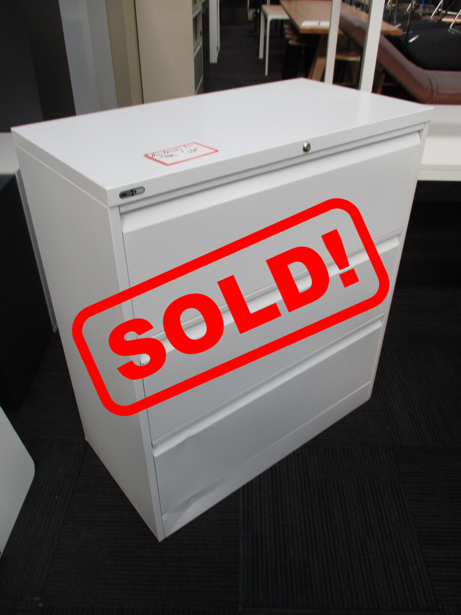 GO 3 Drawer Lateral Filing Cabinet $390