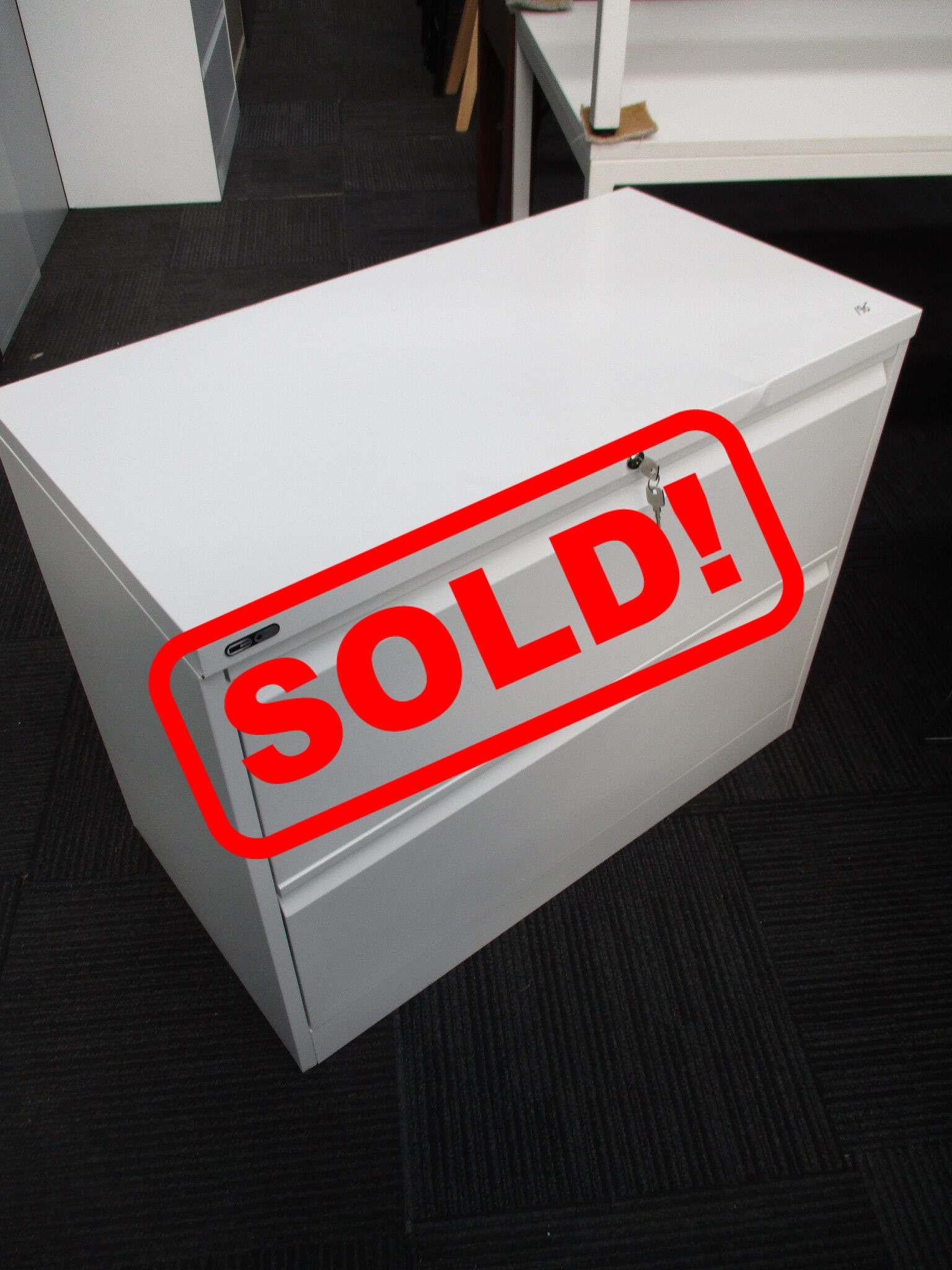 GO 2 Drawer Lateral Filing Cabinet $190