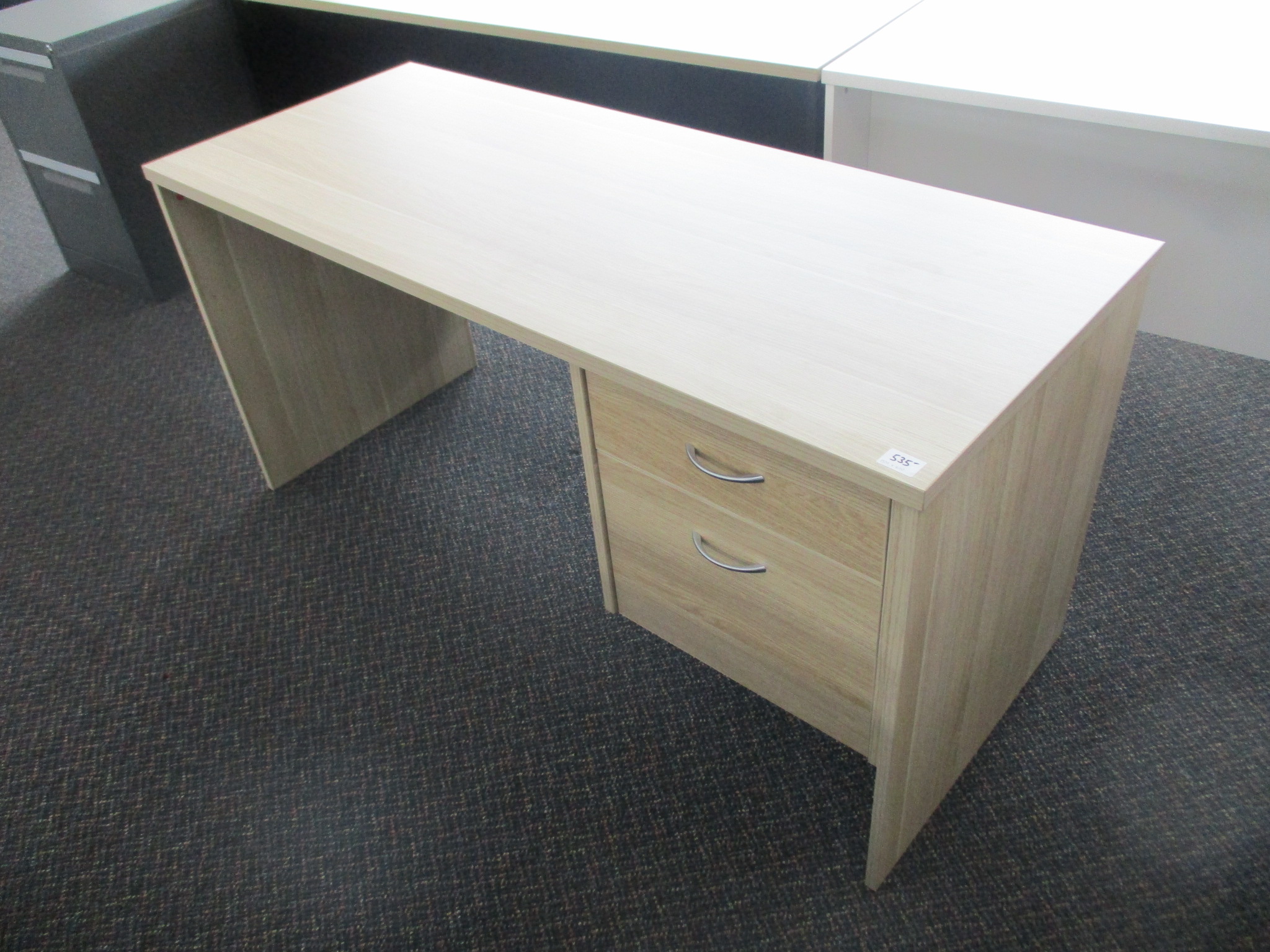 New Natural Oak Desk 1500×600 $535