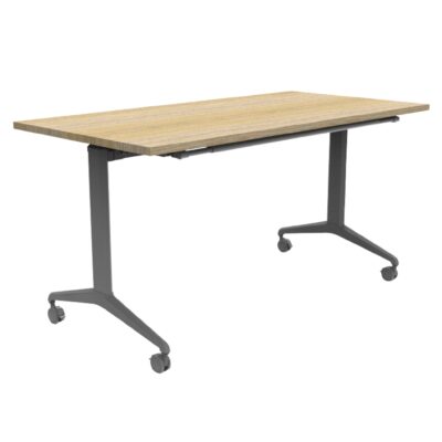 Budget Flip Table Natural Oak | Giant Office Furniture