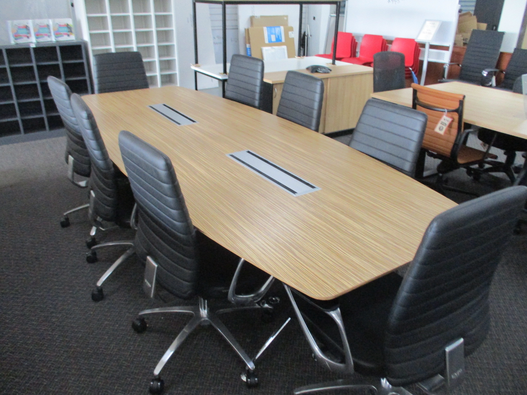 New Novara Boardroom Table 3000×1200 $2800