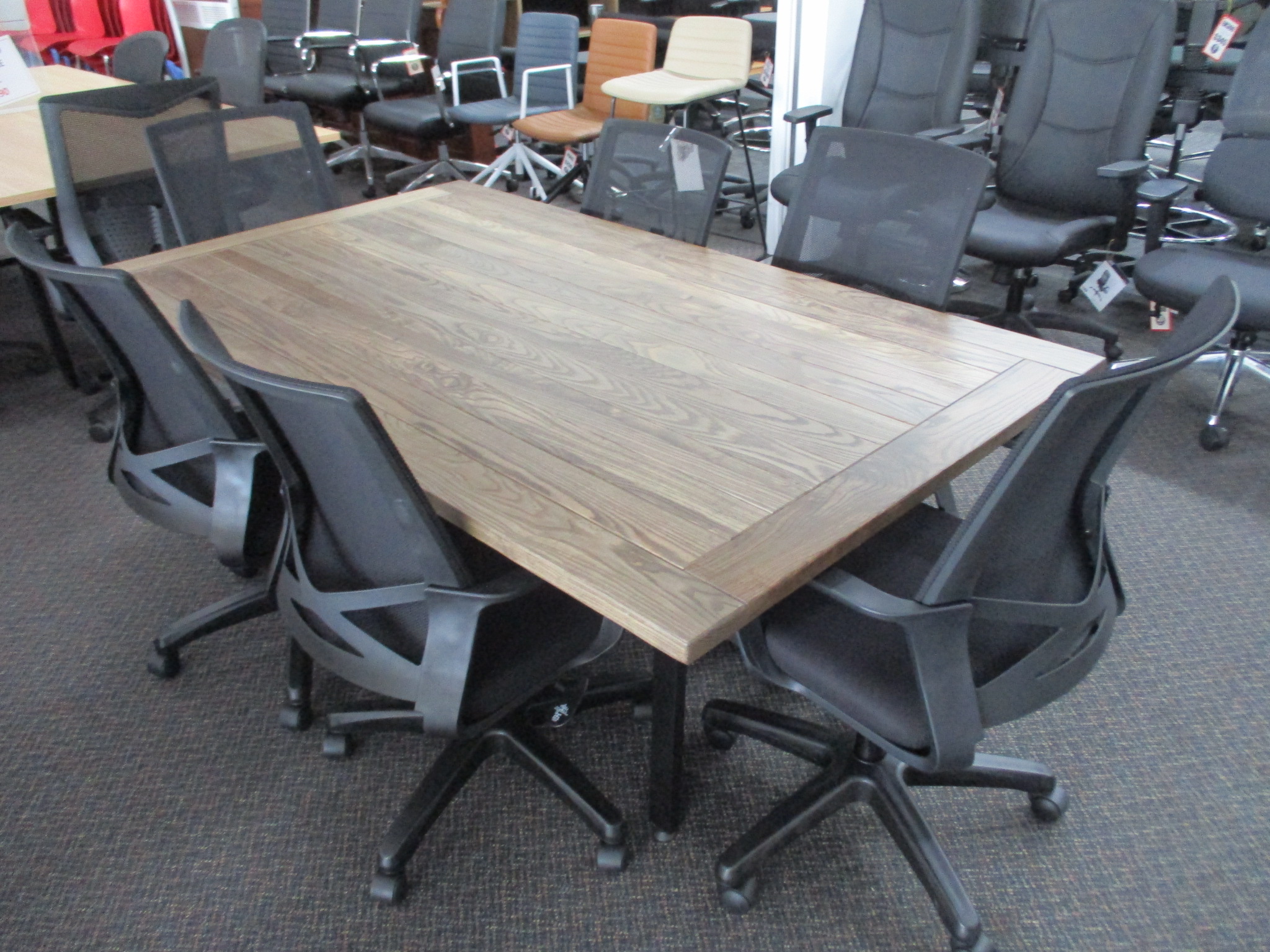 Timber Meeting Room Table 1800×1050 $490